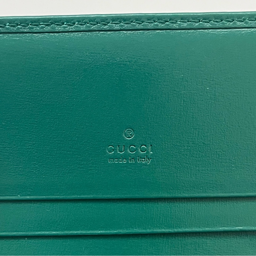 Gucci Jackie 1961 Card Case Wallet in Emerald Green - Picture 15 of 17